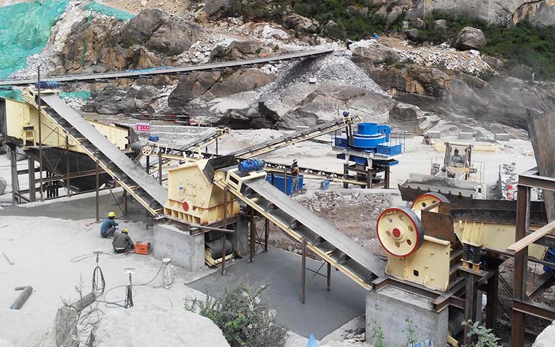 河南三門峽河卵石制砂生產(chǎn)線