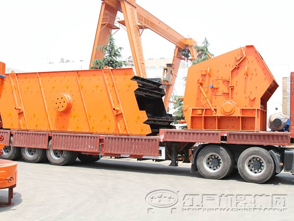 反擊式破碎機(jī)生產(chǎn)線發(fā)貨