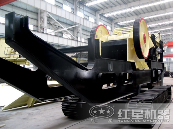 履帶式移動破碎站設備