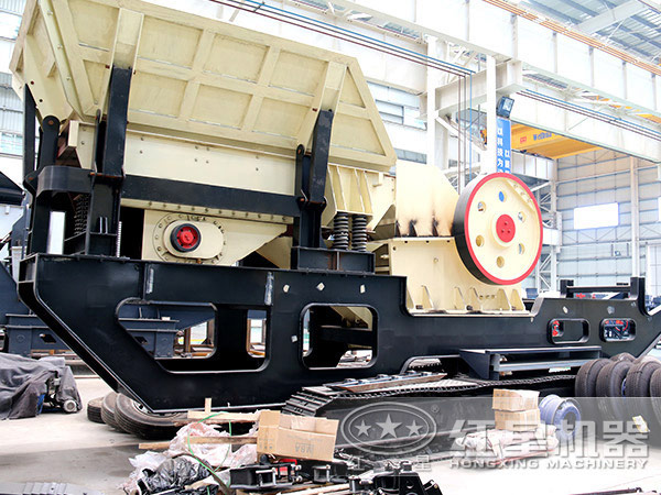 紅星新型環(huán)保車載碎石機(jī)