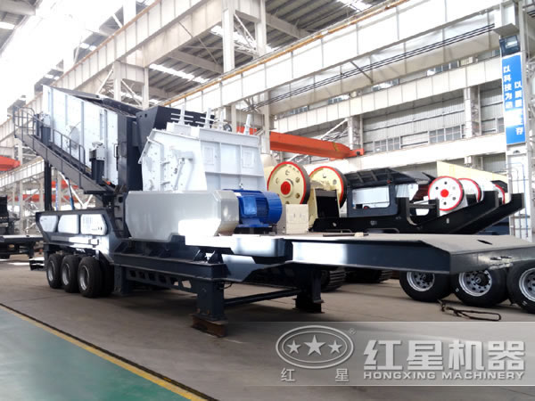 車載流動碎石子機車間 車載流動碎石子機車間