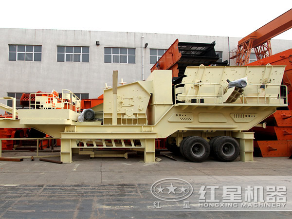 垃圾處理移動破碎站