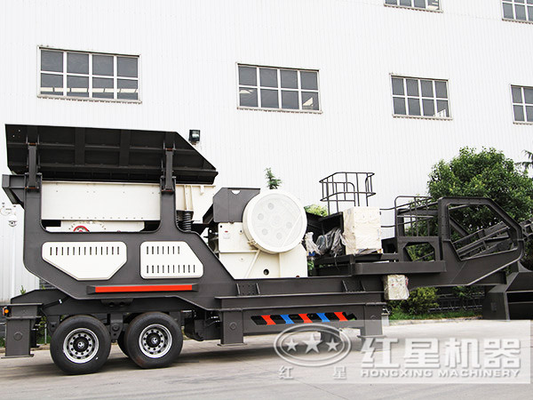 車載建筑石子破碎生產(chǎn)線