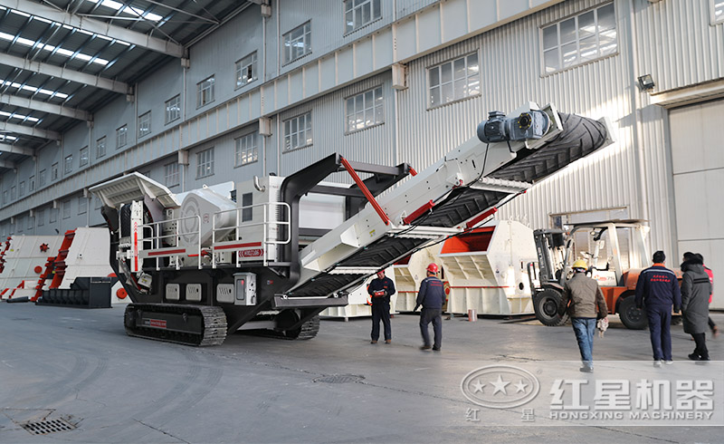 移動式石子破碎機讓砂石破碎變得更加靈活、高產(chǎn)、環(huán)保