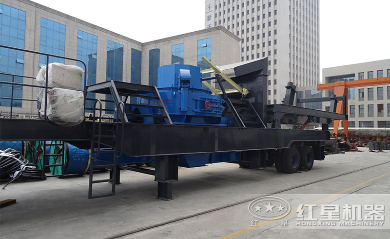 移動式碎沙機更加靈活、高產(chǎn)、環(huán)保