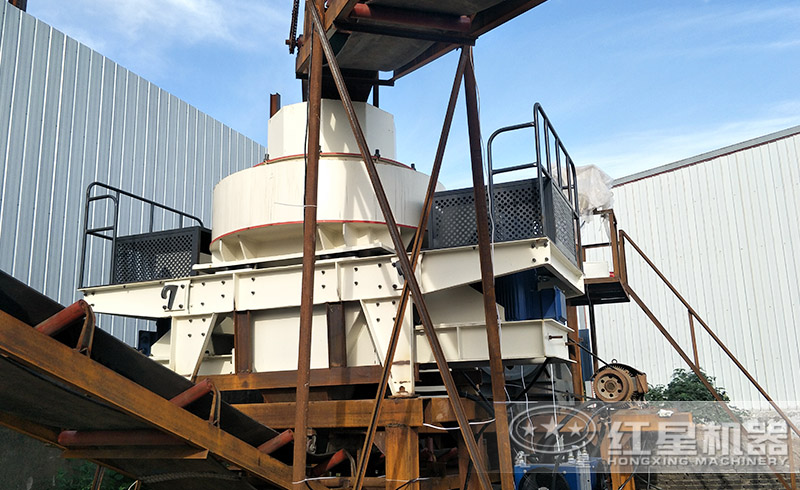 制砂機生產(chǎn)線現(xiàn)場