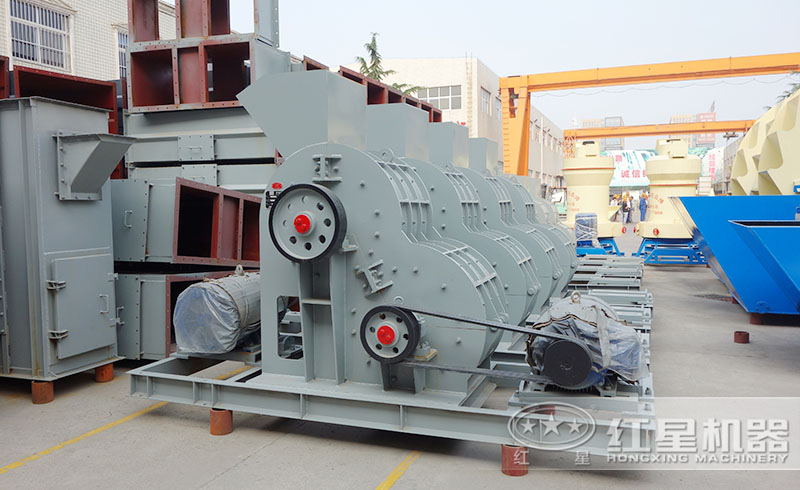 紅星雙級式煤矸石粉碎機風采圖