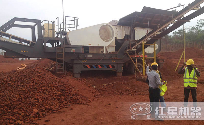 紅星移動式粉砂機