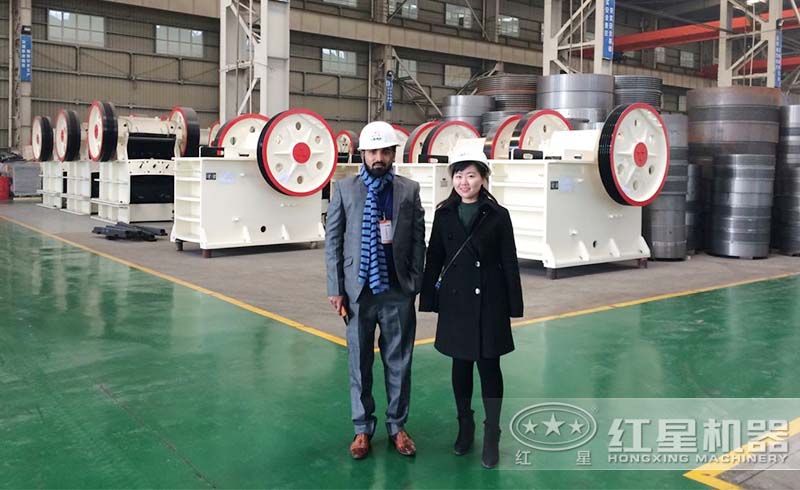 用戶不遠千里來廠參觀考察