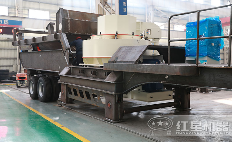 紅星移動式石料粉沙機廠家直銷，價格實惠