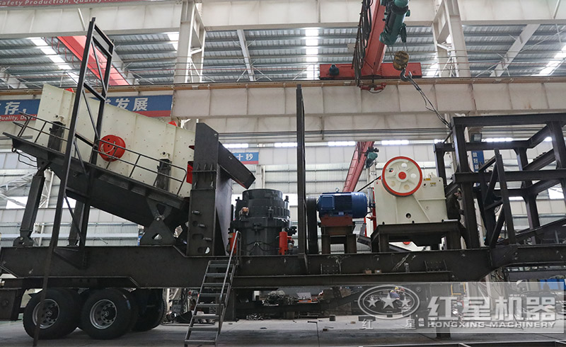 紅星移動式破碎設(shè)備自產(chǎn)自銷，價格實惠
