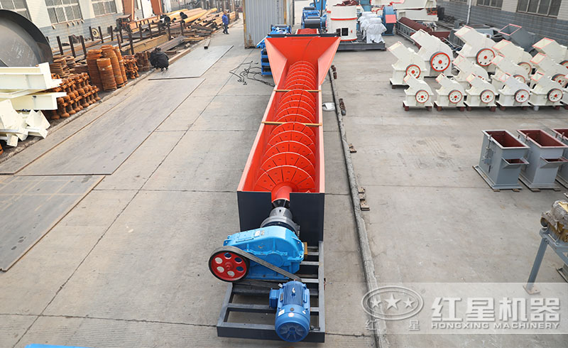 螺旋式洗沙機(jī)清潔度更高，產(chǎn)能更大