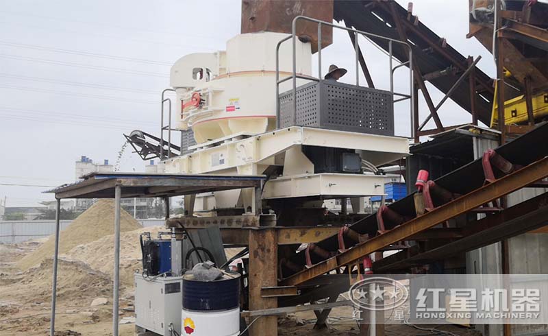 紅星用戶制砂現(xiàn)場(chǎng)