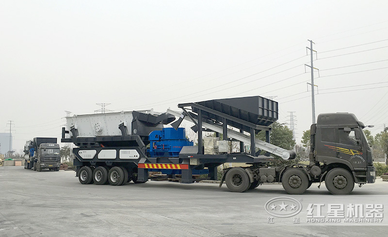 移動(dòng)制砂機(jī)