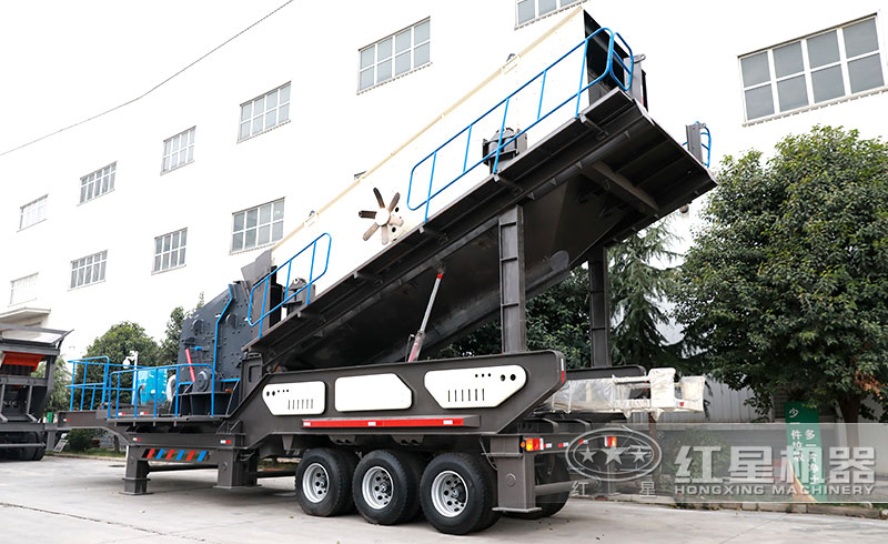 輪胎式移動破碎機(jī)