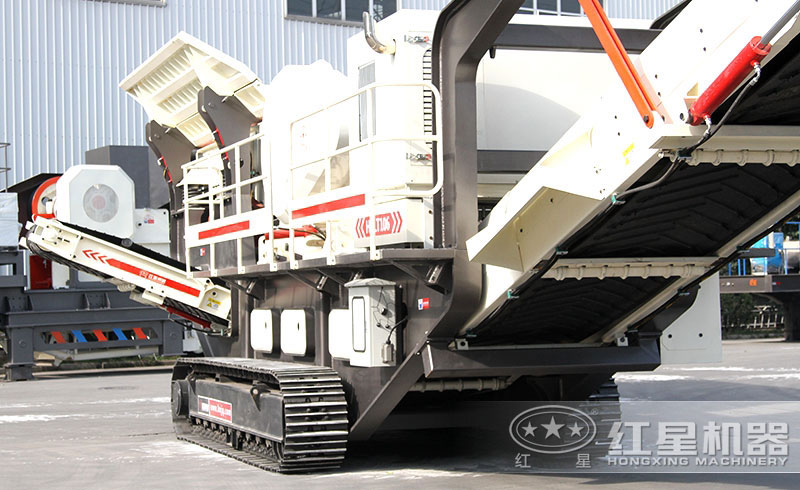 履帶式移動破碎機