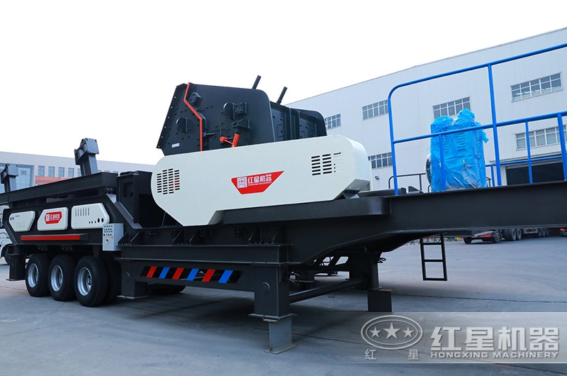 輪胎式移動破碎機