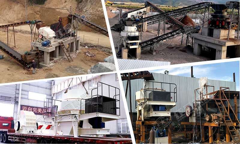 制砂工作現(xiàn)場實景拍攝